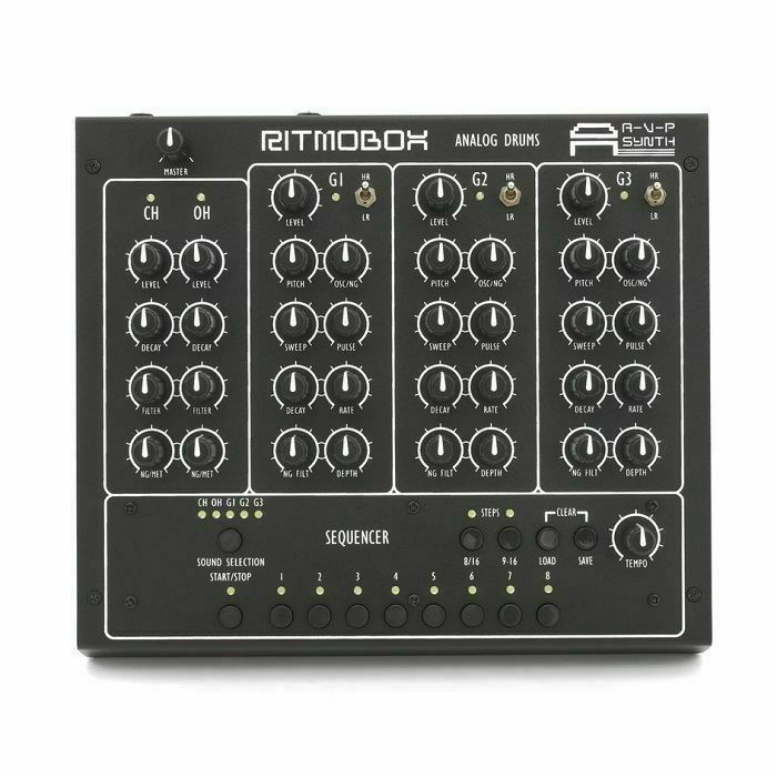 AVP SYNTH - AVP Synth Ritmobox Analogue Drum Synthesiser (black)