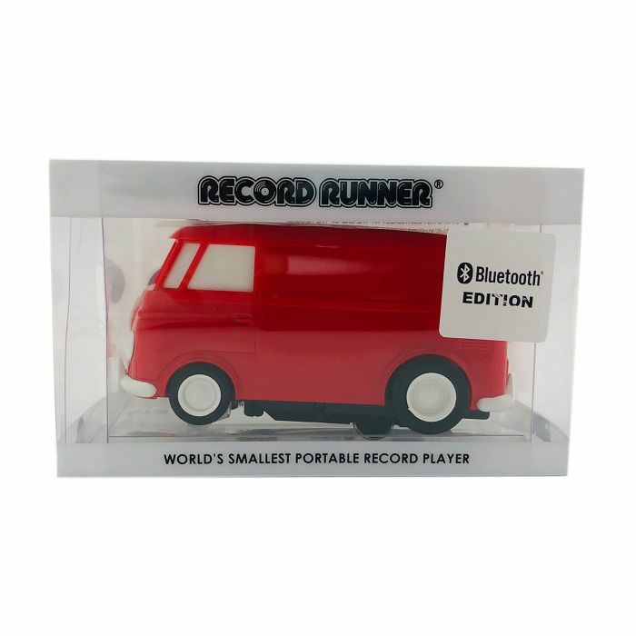 RECORD RUNNER - Record Runner Bluetooth Portable Vinyl Record Player (cherry red)