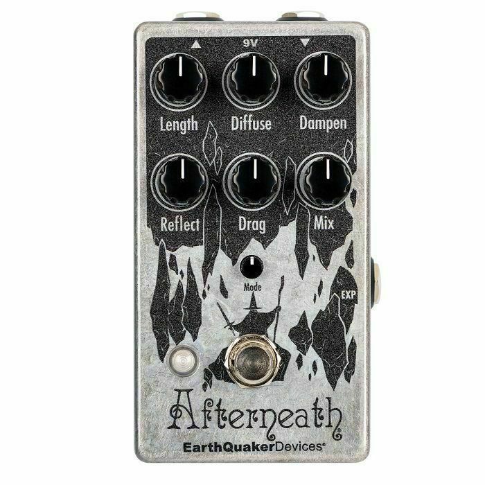 EARTHQUAKER DEVICES - EarthQuaker Devices Afterneath V3 - Retrospective Special Custom Edition - Otherworldly Reverberation Machine Pedal