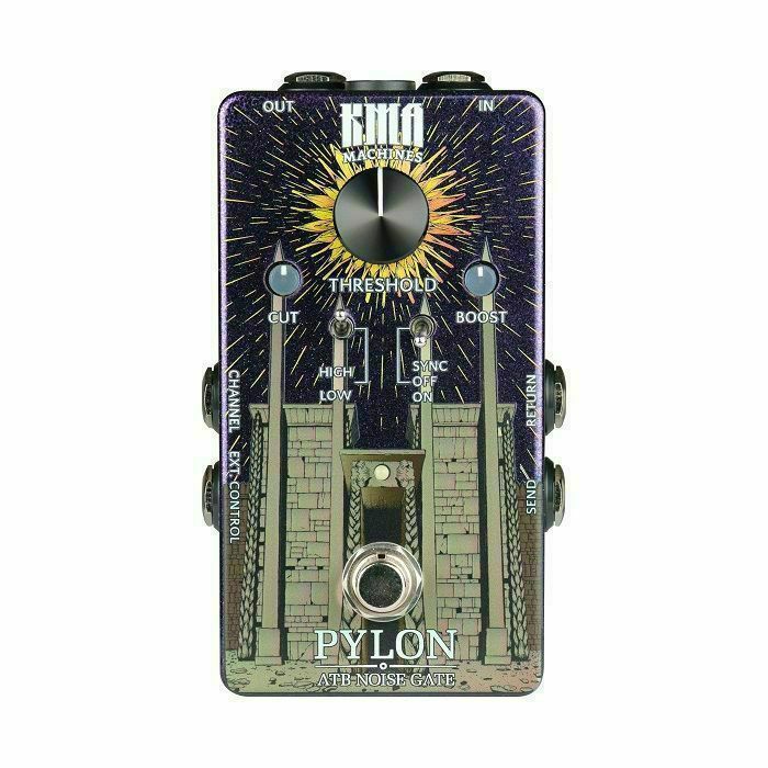 KMA MACHINES - KMA Machines Pylon Advanced Transformer Boost Noise Gate Effects Pedal