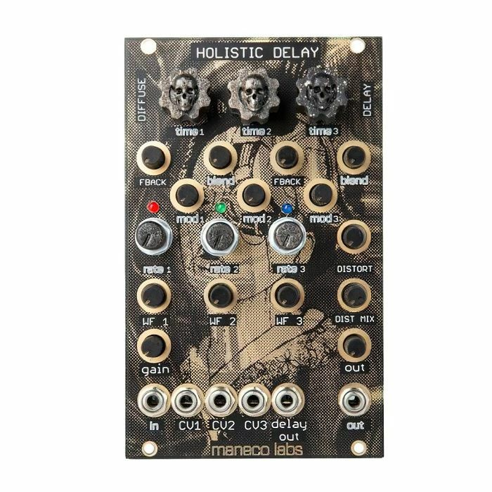 MANECO LABS - Maneco Labs Holistic Delay Multi-Waverform Delay Distortion Module
