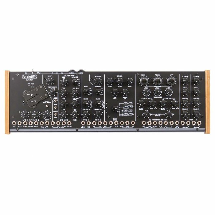 ANALOGFX - AnalogFX SER-2020 Monophonic Semi-Modular Analogue Synthesiser v2 (black edition)