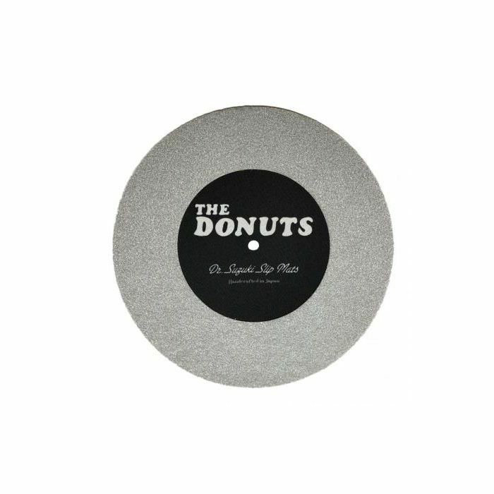 DR SUZUKI - Dr Suzuki The Donuts 7" Vinyl Record Slipmats (pair, silver & black)