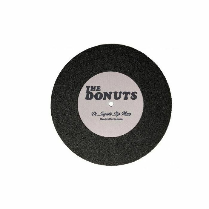 DR SUZUKI - Dr Suzuki The Donuts 7" Vinyl Record Slipmats (pair, black/silver)