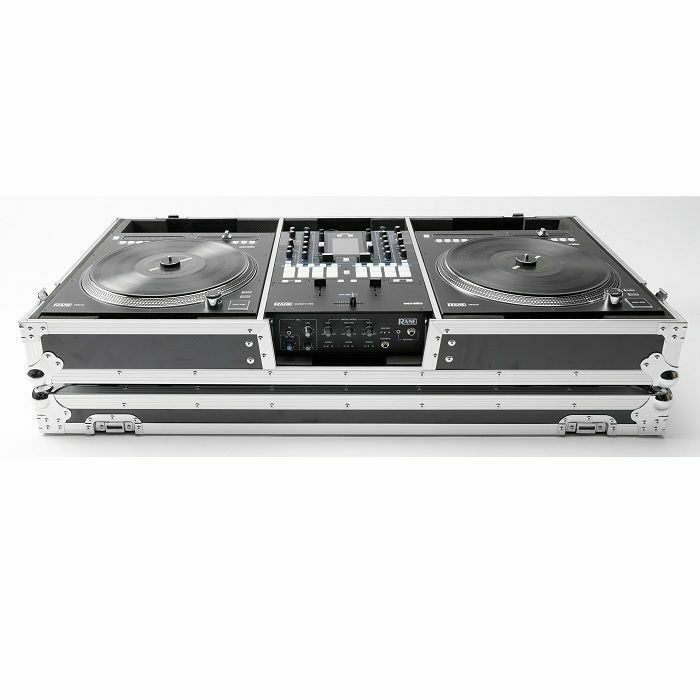 MAGMA - Magma Multi-Format Battle Hard Case Set For ATLP120-USB/ATLP1240-USB/PLX-1000/PLX-500/RP-8000/RP-7000/RP-6000/RP-4000/RP-2000/SL-1200/SL-1210/Kontrol Z2/DJM-S11/DJM-S7/DJM-S9/Seventy-Two/Sixty-Two/Sixty-One/Elite (black/black)