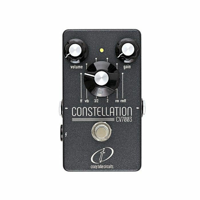 CRAZY TUBE CIRCUITS - Crazy Tube Circuits Constellation CV7003 Limited Edition Analogue Fuzz Effects Pedal (black)