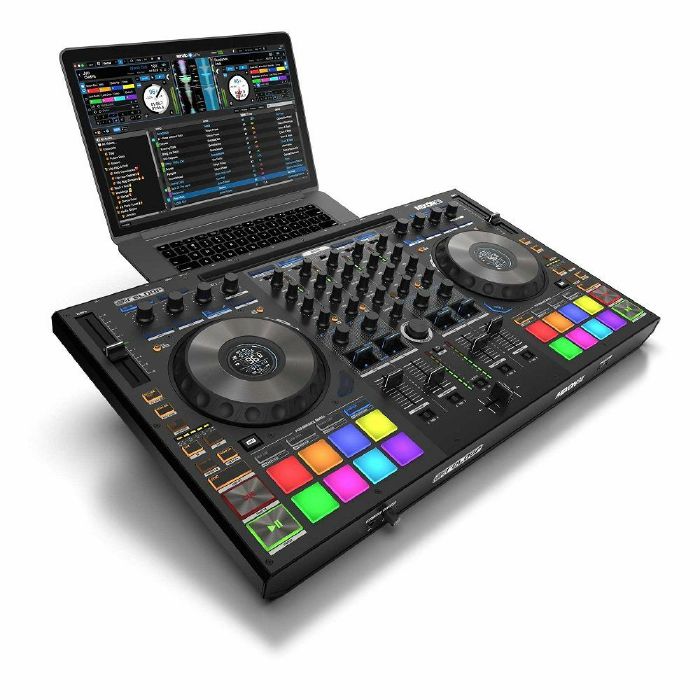 Reloop Mixon 8 Pro 4-Channel DJ Controller For Serato DJ Pro & Algoriddim DJay Pro AI
