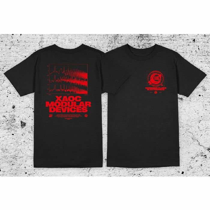 XAOC DEVICES - Xaoc Devices Working Class Electronics T-shirt (medium, black/red)