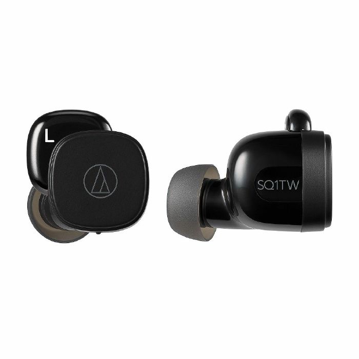 AUDIO TECHNICA - Audio-Techinca ATH-SQ1TW Truly Wireless Earbuds (pair, black)