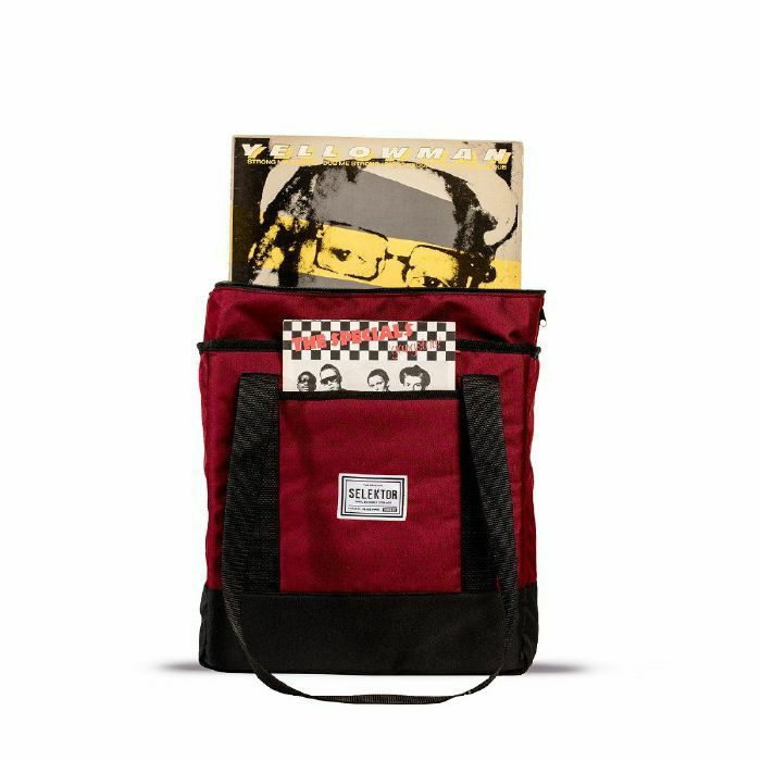 SELEKTOR - Selektor Classic Bag 12" Vinyl Record Bag 30 (burgundy, black)