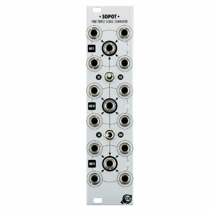 XAOC DEVICES - Xaoc Devices Sopot 1980 Triple Signal Summator Module