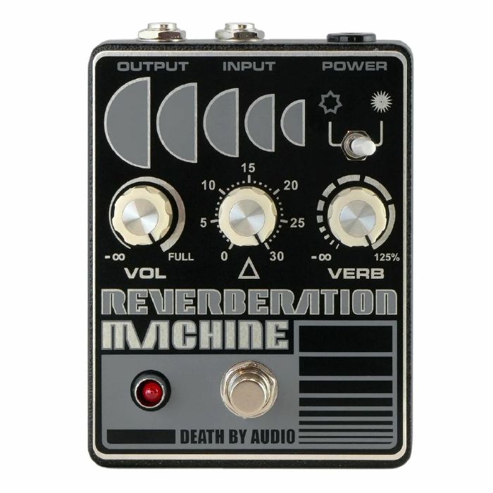 DEATH BY AUDIO - Death By Audio Reverberation Machine Subtle To Distorted Reverb Effects Pedal (black)