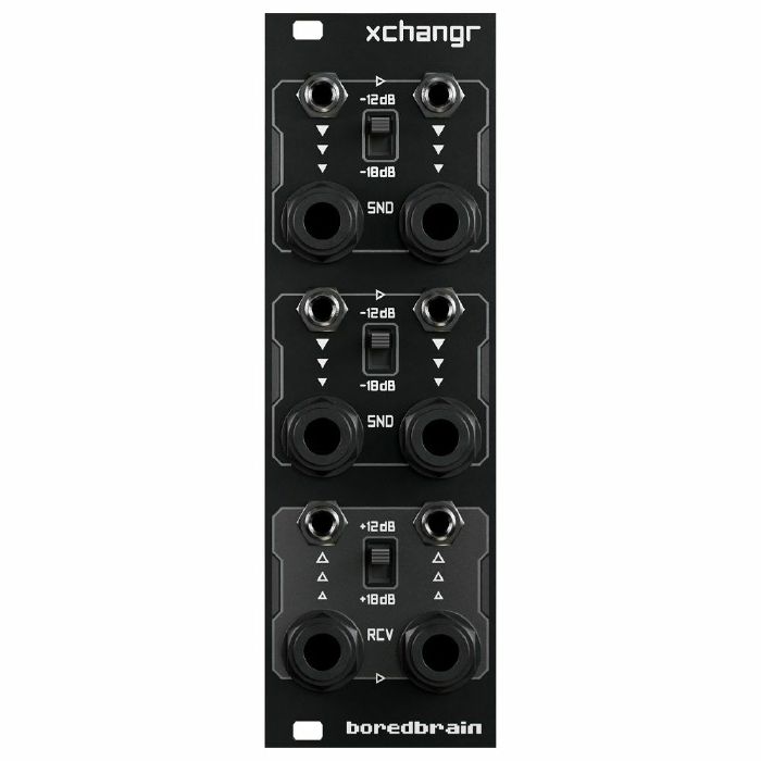 BOREDBRAIN MUSIC - Boredbrain Music Xchangr Stereo Signal Interchange Module (black)