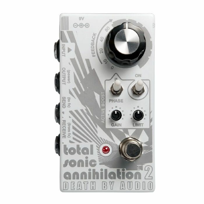 DEATH BY AUDIO - Death By Audio Total Sonic Annihilation 2 Feedback Relooping Effects Pedal