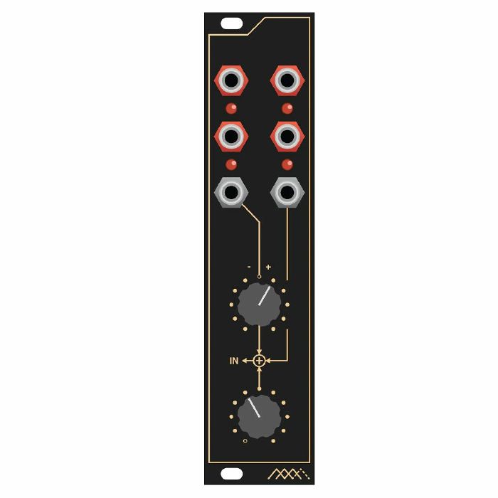SUPER SYNTHESIS - Super Synthesis Scanner Ramp To Triangles Utility Module (black)