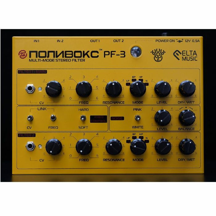 Elta Music Polyvox PF3 MultiMode Stereo Filter Desktop Effects Unit