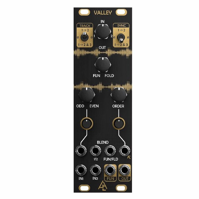 AFTER LATER AUDIO - After Later Audio Valley Mixer/Crossfader & Wavefolder/Timbre Generator Module (black)