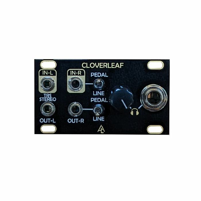 AFTER LATER AUDIO - After Later Audio Cloverleaf 1U Case Jack Interface Module For Intellijel Cases With Headphone Amp