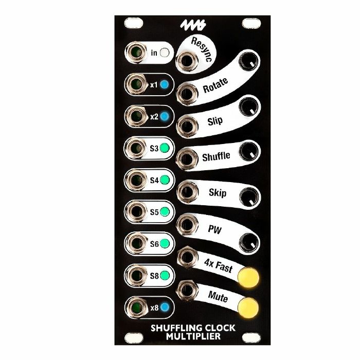 4ms SCM Plus Shuffling Clock Multiplier Module at Juno Records.
