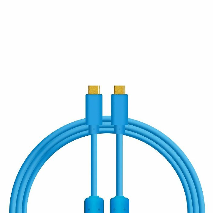 DJ TECH TOOLS - DJ Tech Tools USB-C To USB-C Chroma Cable (single, 1m, blue)