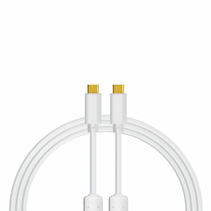 DJ TECH TOOLS - DJ Tech Tools USB-C To USB-C Chroma Cable (single, 1m, white)