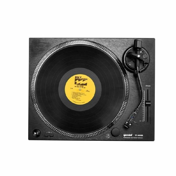 Gemini TT4000 Direct Drive DJ Turntable (black) at Juno Records.