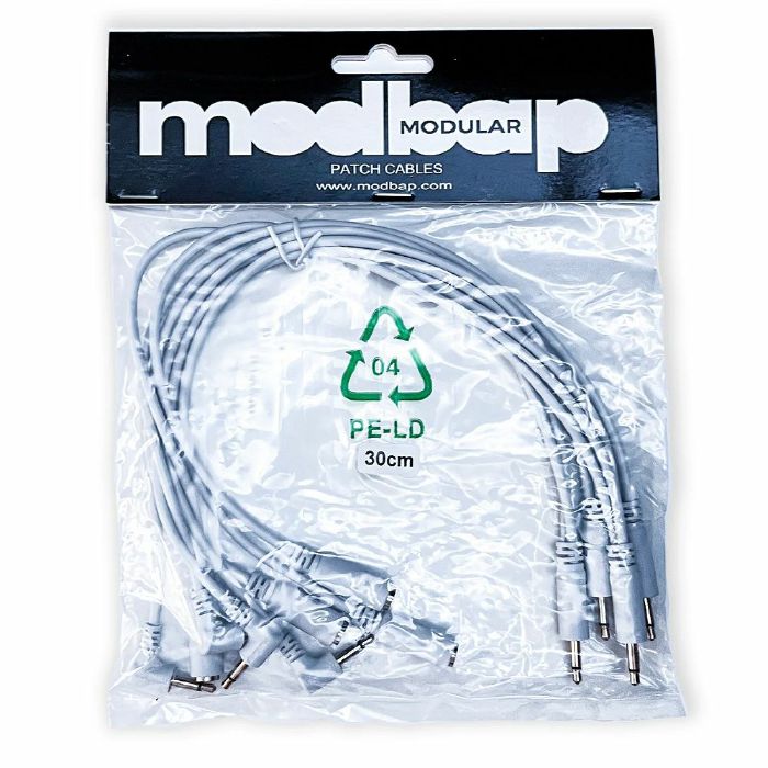 MODBAP MODULAR - Modbap Modular Divvy 12" Split Patch Cables (30cm, pack of 4, white)