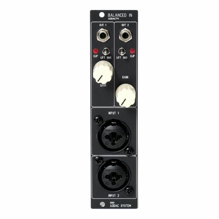 ADDAC SYSTEM - ADDAC System ADDAC711 Balanced Inputs Module