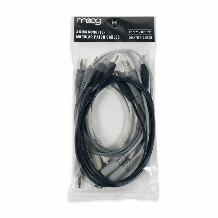 MOOG - Moog Variety 3.5mm Mono (TS) Patch Cable Set (pack of 8)