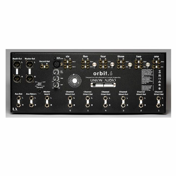 Union Audio Orbit.6 6Channel RackMounted Analogue Rotary DJ Mixer