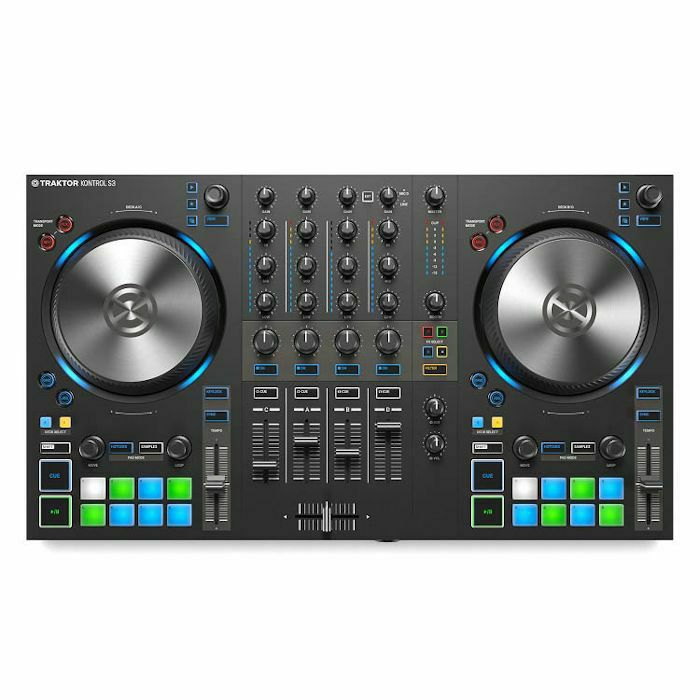 NATIVE INSTRUMENTS - Native Instruments Traktor Kontrol S3 Club-Standard 4-Deck DJ Controller (black) (B-STOCK)