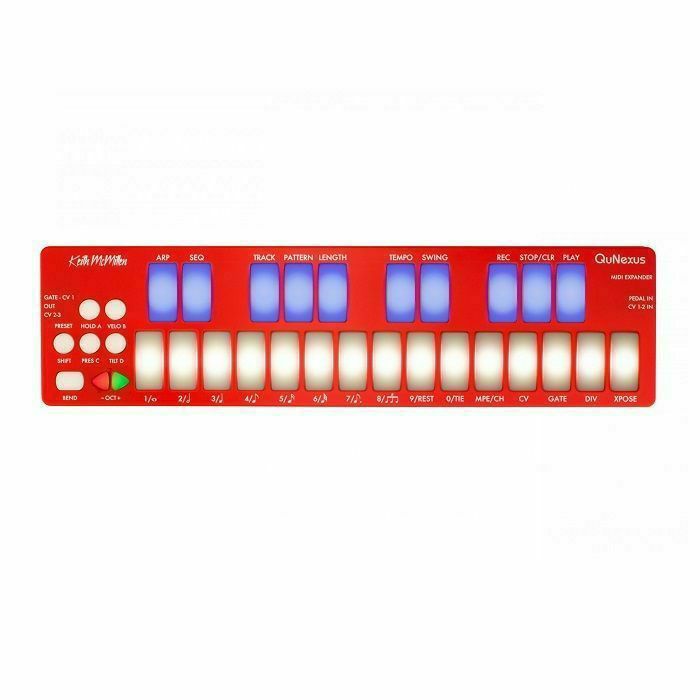 KEITH McMILLEN - Keith McMillen QuNexus MPE MIDI-CV Mini Keyboard Controller (red edition) (B-STOCK)