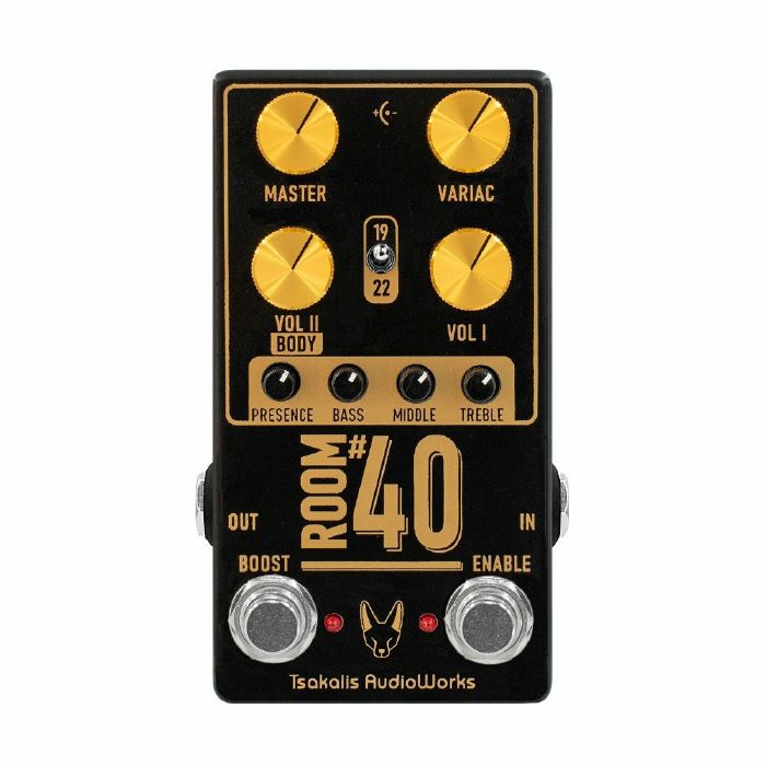 TSAKALIS AUDIOWORKS - Tsakalis AudioWorks Room #40 Marshall Mojo In A Box Boost Effects Pedal