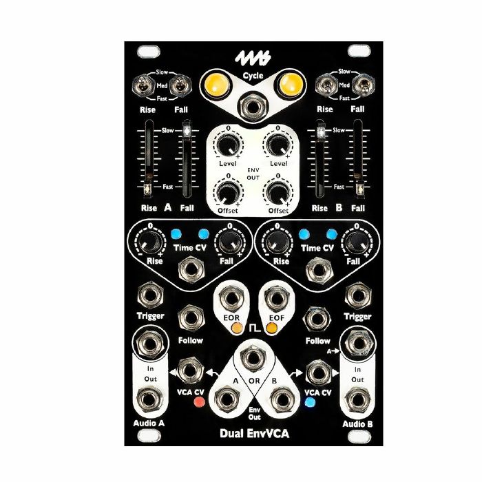 4MS - 4ms Dual EnvVCA 2-Channel Analogue Linear Envelope Generator Module