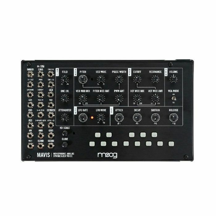 MOOG - Moog Mavis Monophonic Analogue Semi-Modular Desktop Synthesiser Kit (simple self-assembly, black) (B-STOCK)