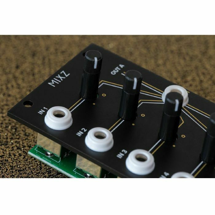 TipTop Audio MIXZ Dual Audio/CV/Gate Mixer Module With MixBus (black)