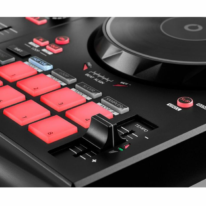 Hercules DJControl Inpulse 300 MK2 2-Deck & 16-Pad USB DJ Controller