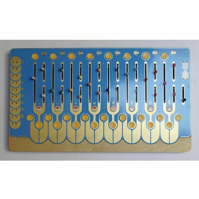LANDSCAPE - Landscape Noon Passive Analogue Drum Synthesiser (blue/gold) (B-STOCK)