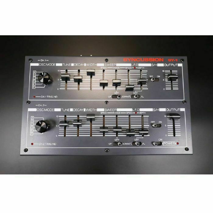 MICHIGAN SYNTH WORKS - Michigan Synth Works Syncussion SY-1 Analogue Drum Synthesiser With Expanded I/O Configuration (gray)