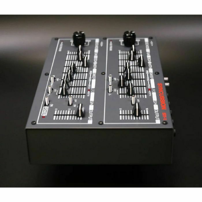 Michigan Synth Works Syncussion SY-1 Analogue Drum Synthesiser With Expanded I/O Configuration (gray)