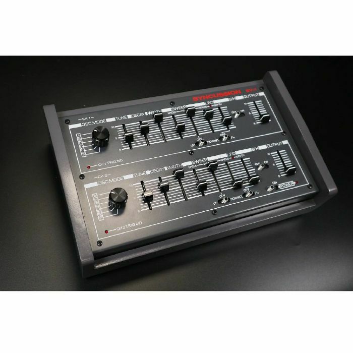 Michigan Synth Works Syncussion SY-1 Analogue Drum Synthesiser With Expanded I/O Configuration (gray)