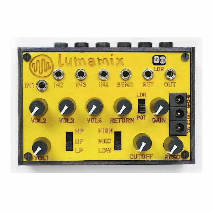 LEP - LEP Lumamix 4-Channel Resonant Mixer (wood, yellow)