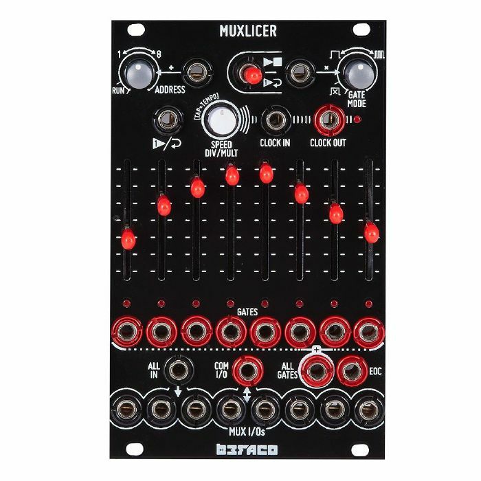 BEFACO - Befaco Muxlicer VC Addressable Sequential Switch & Sequencer Module (black) (B-STOCK)