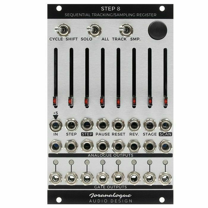 JORANALOGUE - Joranalogue Step 8 Sequential Tracking/Sampling Register Module (silver) (B-STOCK)