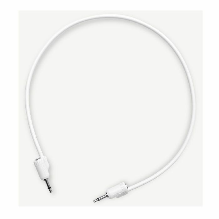 TIPTOP AUDIO - TipTop Audio Stackable Shielded 3.5mm & 1/8'' Jack & Plug Patch Cables (50cm/white/pack of 5)
