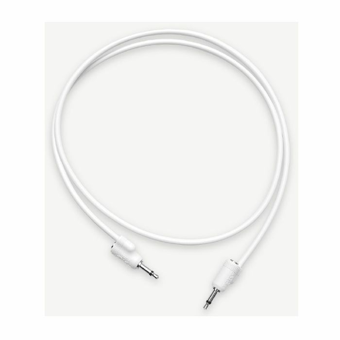 TIPTOP AUDIO - TipTop Audio Stackable Shielded 3.5mm & 1/8'' Jack & Plug Patch Cables (90cm/white/pack of 5)
