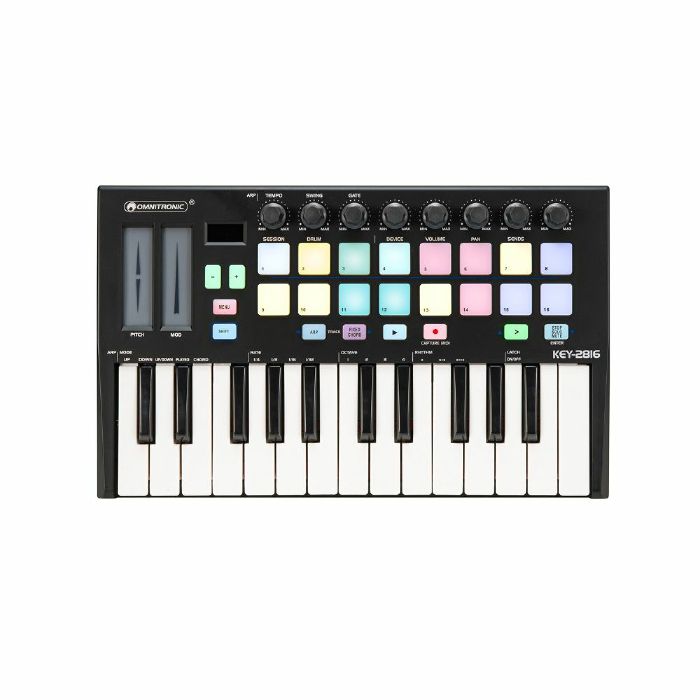 OMNITRONIC - Omnitronic KEY-2816 25-Key USB MIDI Controller