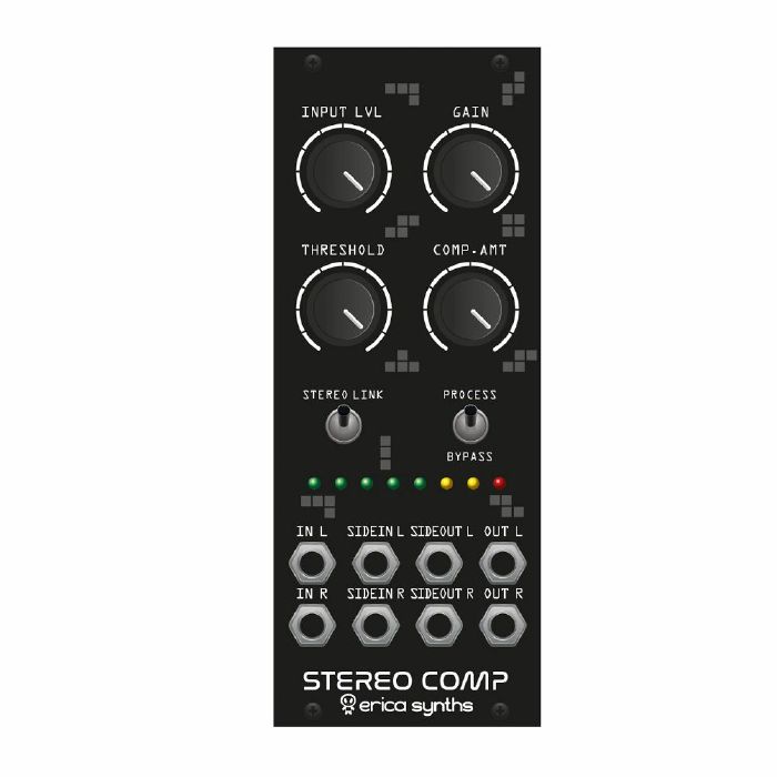 ERICA SYNTHS - Erica Synths Stereo Compressor Module With Sidechain