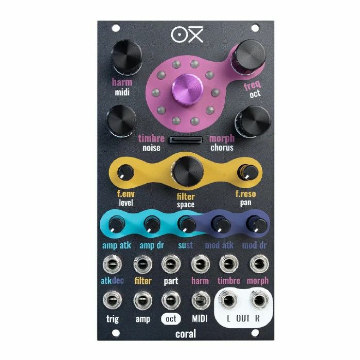 OXI INSTRUMENTS - OXI Instruments Coral Polyphonic Multi-Engine Synth Voice Module
