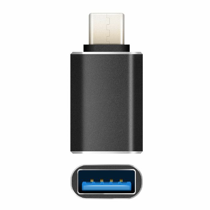 ELECTROVISION - Electrovision USB 3.0 OTG Type-C To A-Female Adapter/Converter
